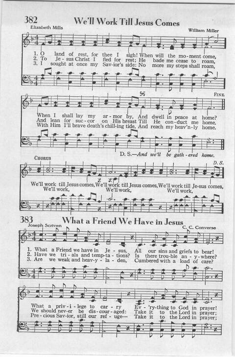 The Majestic Hymnal, number two page 319