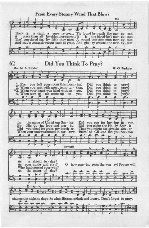 The Majestic Hymnal, number two page 50