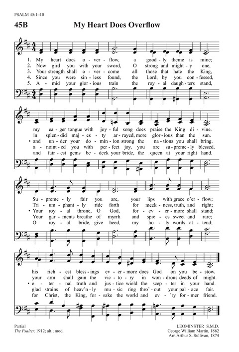 Trinity Psalter Hymnal page 116