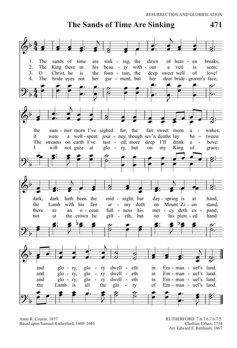 Trinity Psalter Hymnal page 739