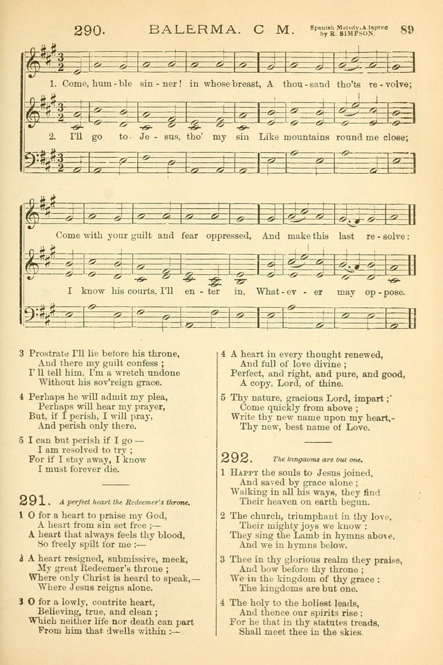 The Tribute of Praise and Methodist Protestant Hymn Book page 106