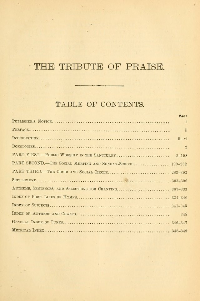 The Tribute of Praise and Methodist Protestant Hymn Book page 18