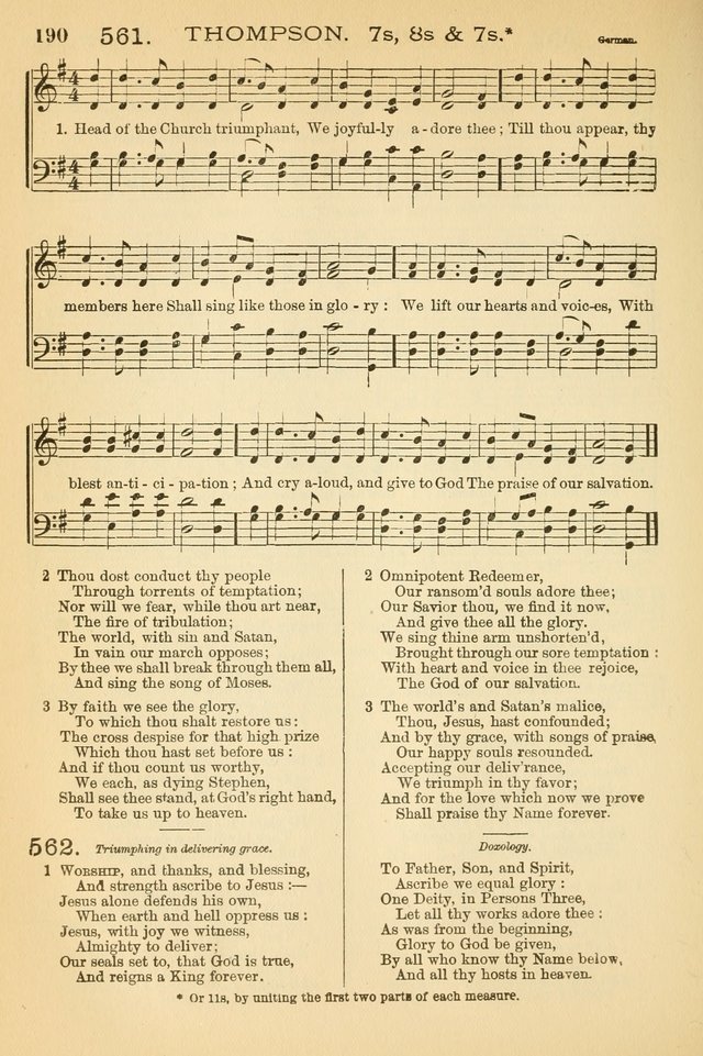 The Tribute of Praise and Methodist Protestant Hymn Book page 207