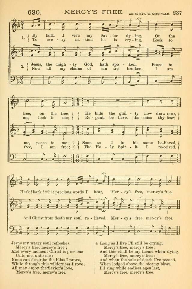 The Tribute of Praise and Methodist Protestant Hymn Book page 254