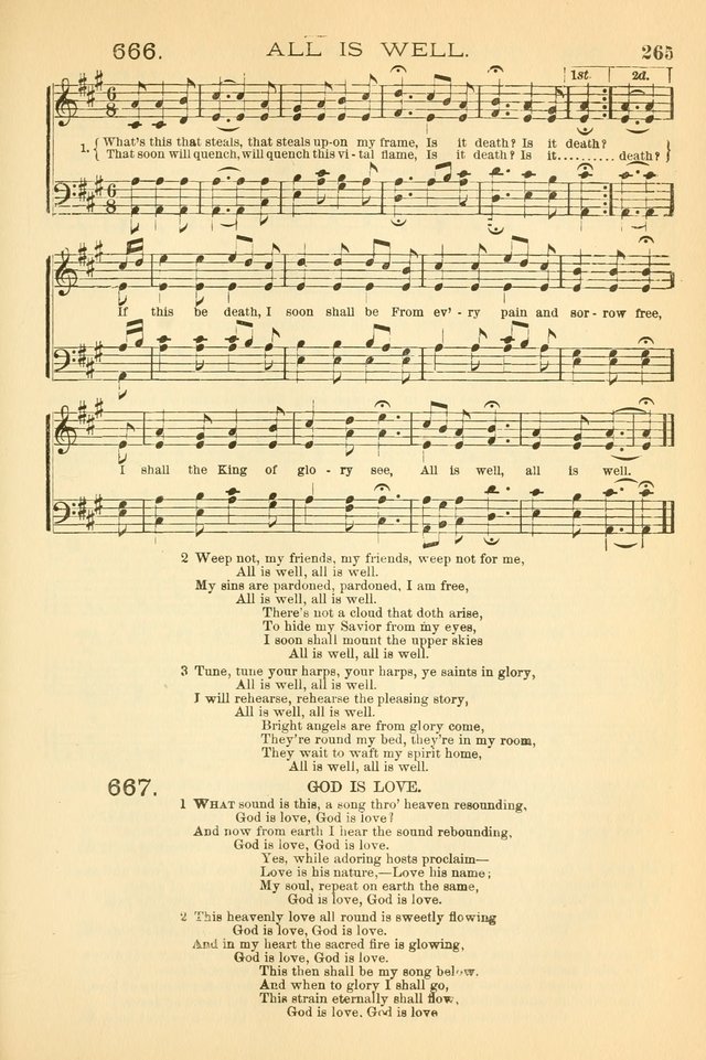 The Tribute of Praise and Methodist Protestant Hymn Book page 282