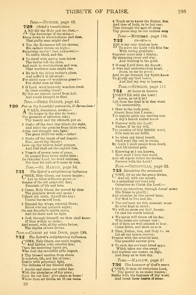 The Tribute of Praise and Methodist Protestant Hymn Book page 312