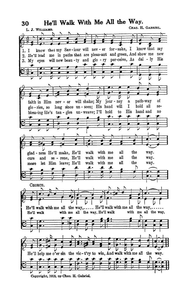 Tabernacle Praises No. 1 page 30