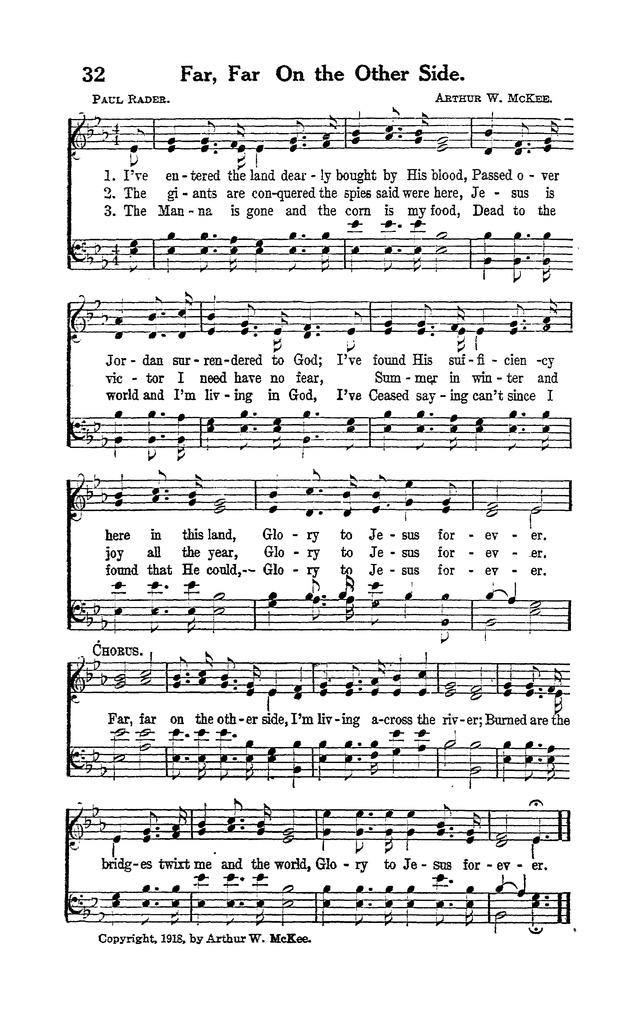 Tabernacle Praises No. 1 page 32