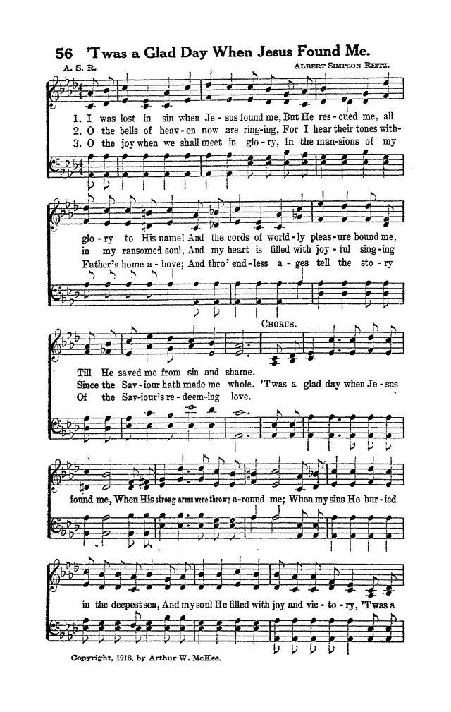 Tabernacle Praises No. 1 page 56