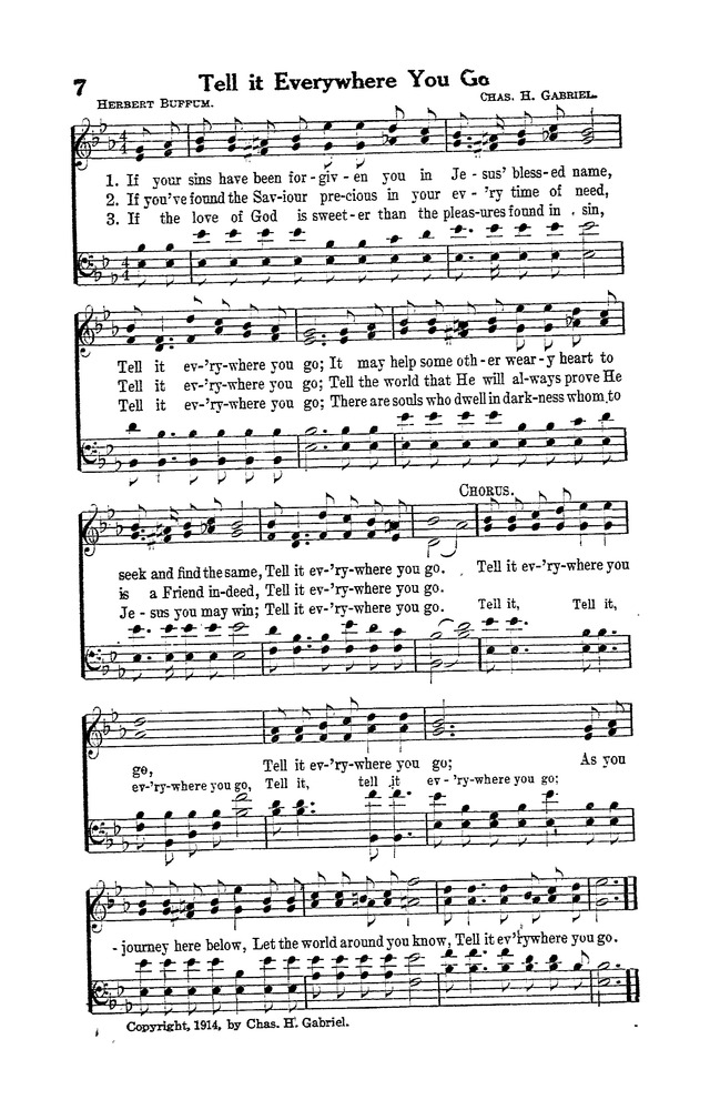 Tabernacle Praises No. 1 page 7