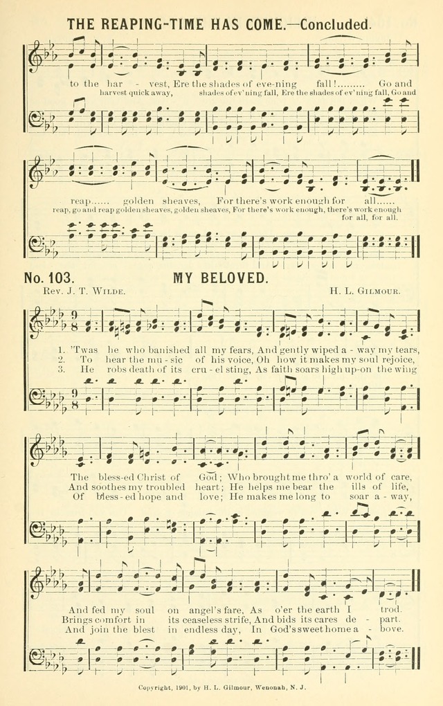 Triumphant Praises: for use in meetings of christian worship page 108