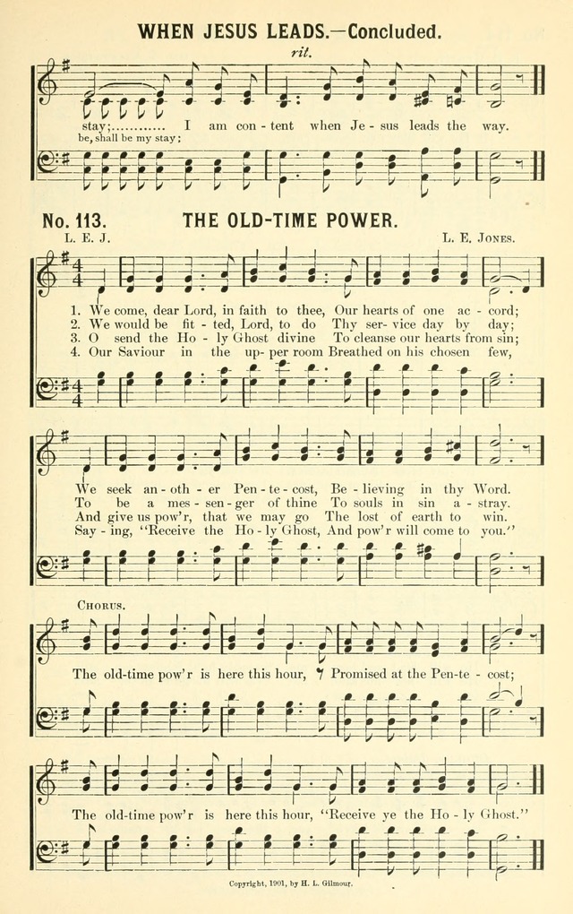 Triumphant Praises: for use in meetings of christian worship page 118