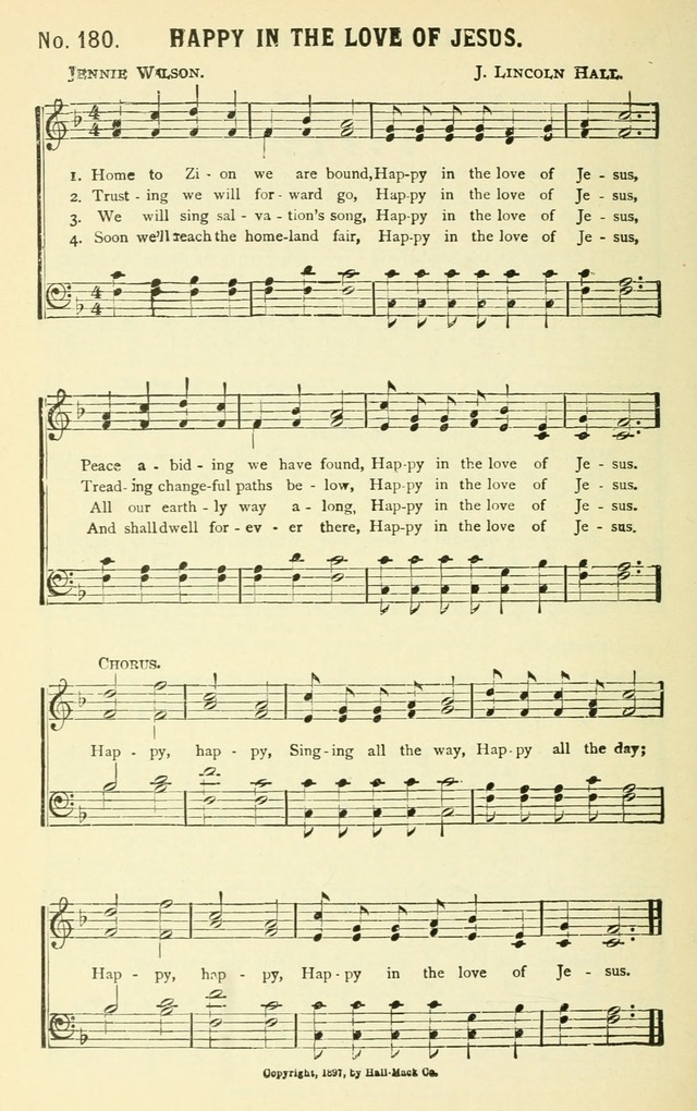 Triumphant Praises: for use in meetings of christian worship page 187