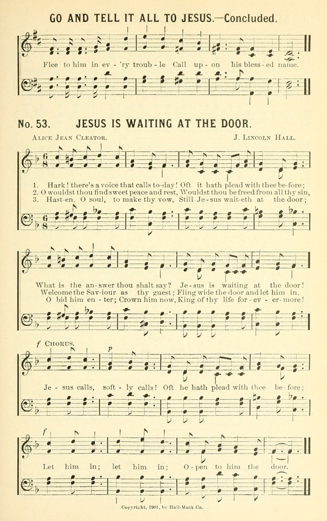 Triumphant Praises: for use in meetings of christian worship page 58