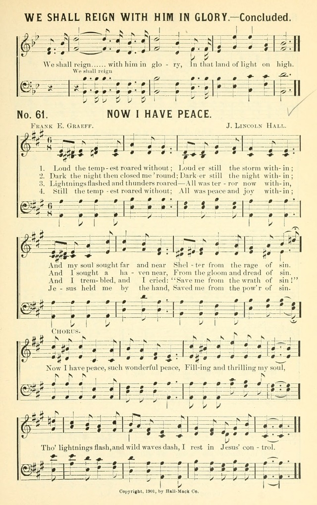 Triumphant Praises: for use in meetings of christian worship page 66