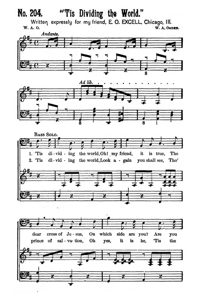 Triumphant Songs No.1 page 208