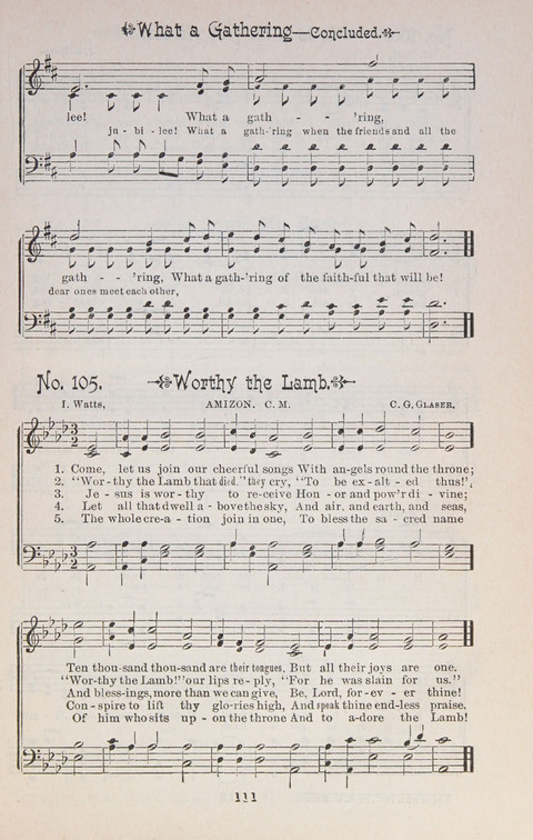 Triumphant Songs Nos. 1 and 2 Combined page 111