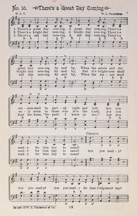 Triumphant Songs Nos. 1 and 2 Combined page 12