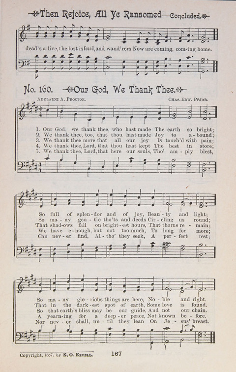 Triumphant Songs Nos. 1 and 2 Combined page 167