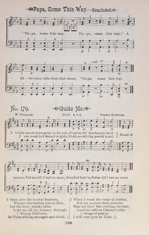 Triumphant Songs Nos. 1 and 2 Combined page 185