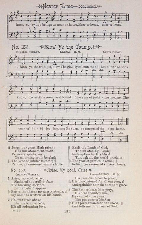 Triumphant Songs Nos. 1 and 2 Combined page 193