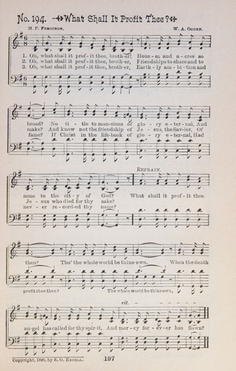 Triumphant Songs Nos. 1 and 2 Combined page 197