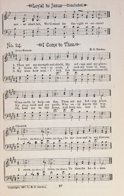 Triumphant Songs Nos. 1 and 2 Combined page 27