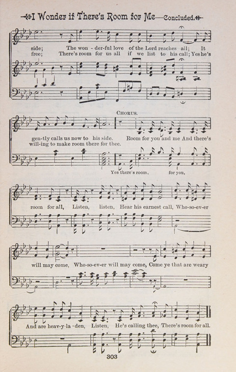 Triumphant Songs Nos. 1 and 2 Combined page 303