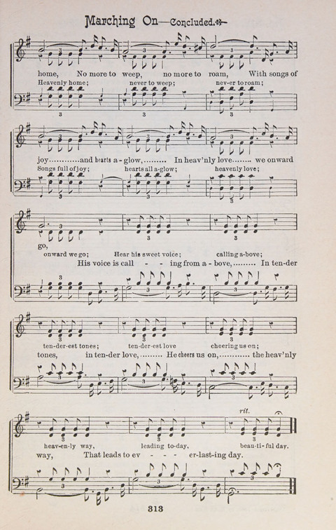 Triumphant Songs Nos. 1 and 2 Combined page 313