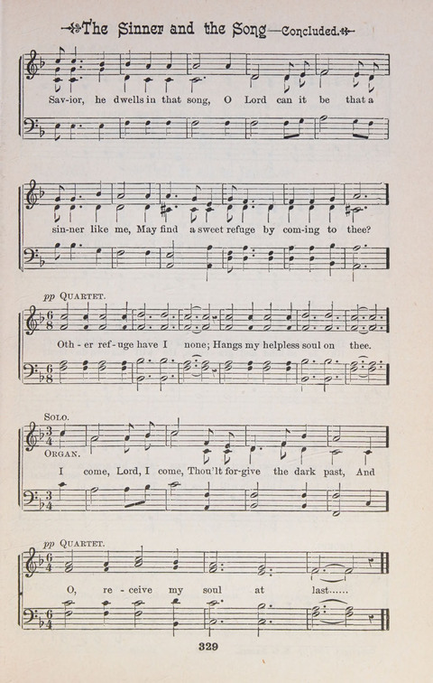 Triumphant Songs Nos. 1 and 2 Combined page 329