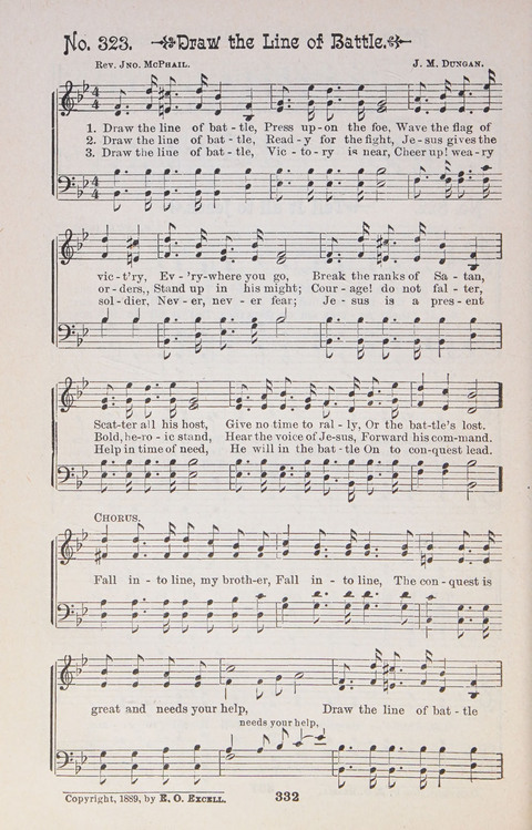 Triumphant Songs Nos. 1 and 2 Combined page 332