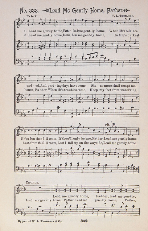 Triumphant Songs Nos. 1 and 2 Combined page 342