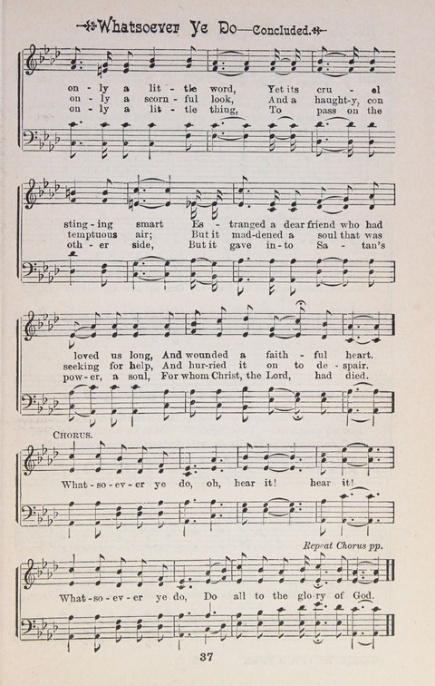 Triumphant Songs Nos. 1 and 2 Combined page 37