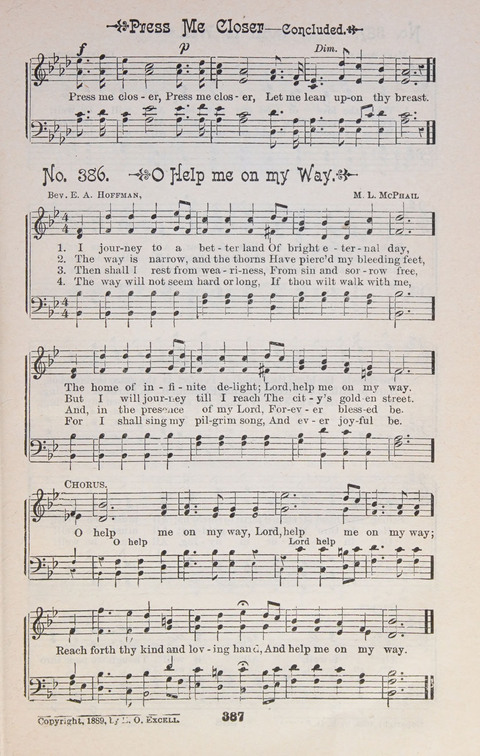 Triumphant Songs Nos. 1 and 2 Combined page 387