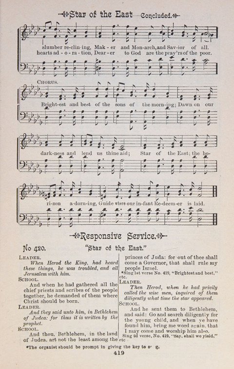 Triumphant Songs Nos. 1 and 2 Combined page 419