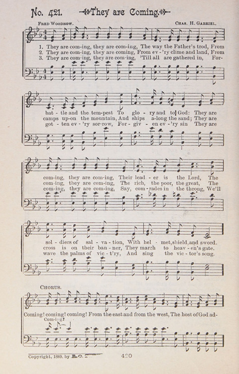 Triumphant Songs Nos. 1 and 2 Combined page 420