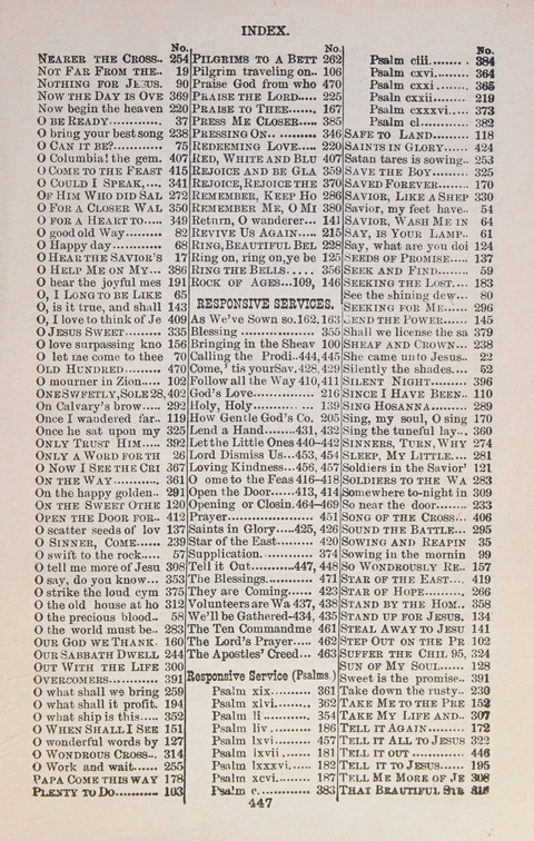 Triumphant Songs Nos. 1 and 2 Combined page 447