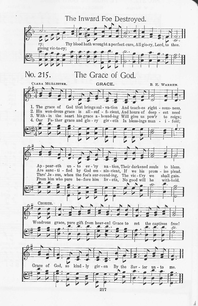 Truth in Song: for General Gospel Work page 215