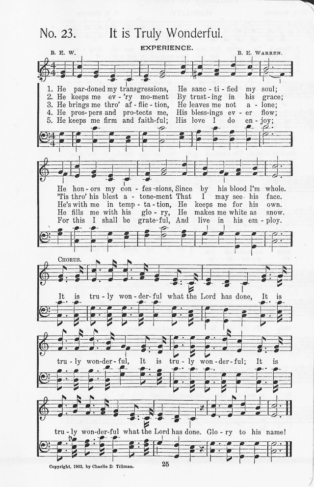 Truth in Song: for General Gospel Work page 23