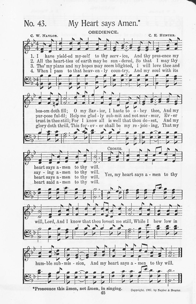 Truth in Song: for General Gospel Work page 43