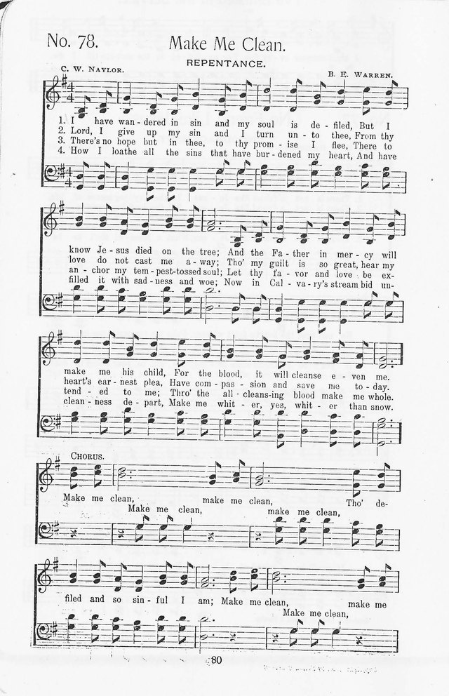 Truth in Song: for General Gospel Work page 78