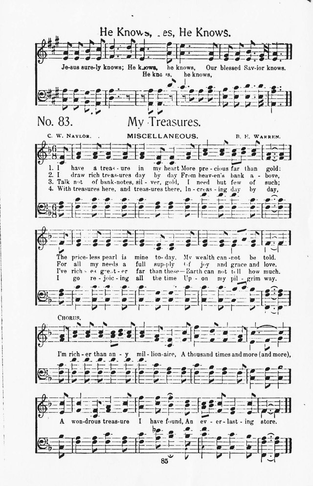 Truth in Song: for General Gospel Work page 83