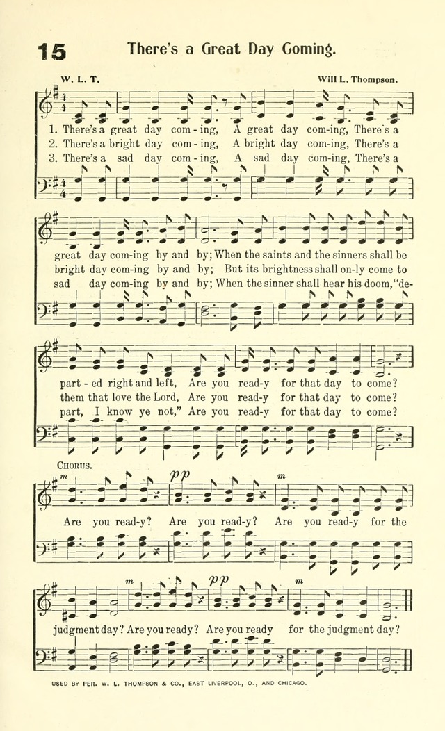 Tabernacle Songs page 20