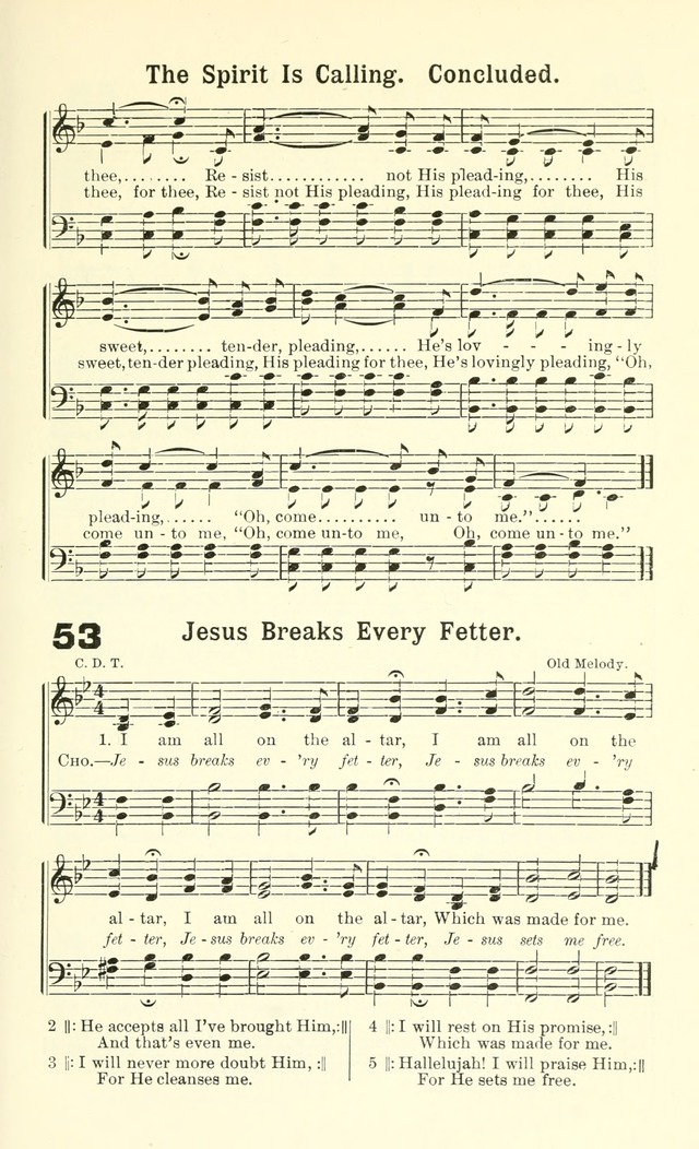 Tabernacle Songs page 54