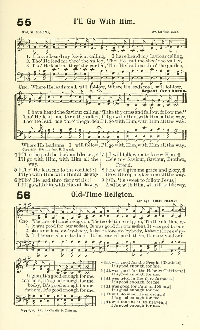 Tabernacle Songs page 56