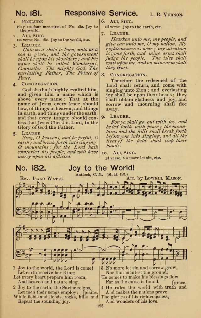 Triumphant Songs No.3 page 195