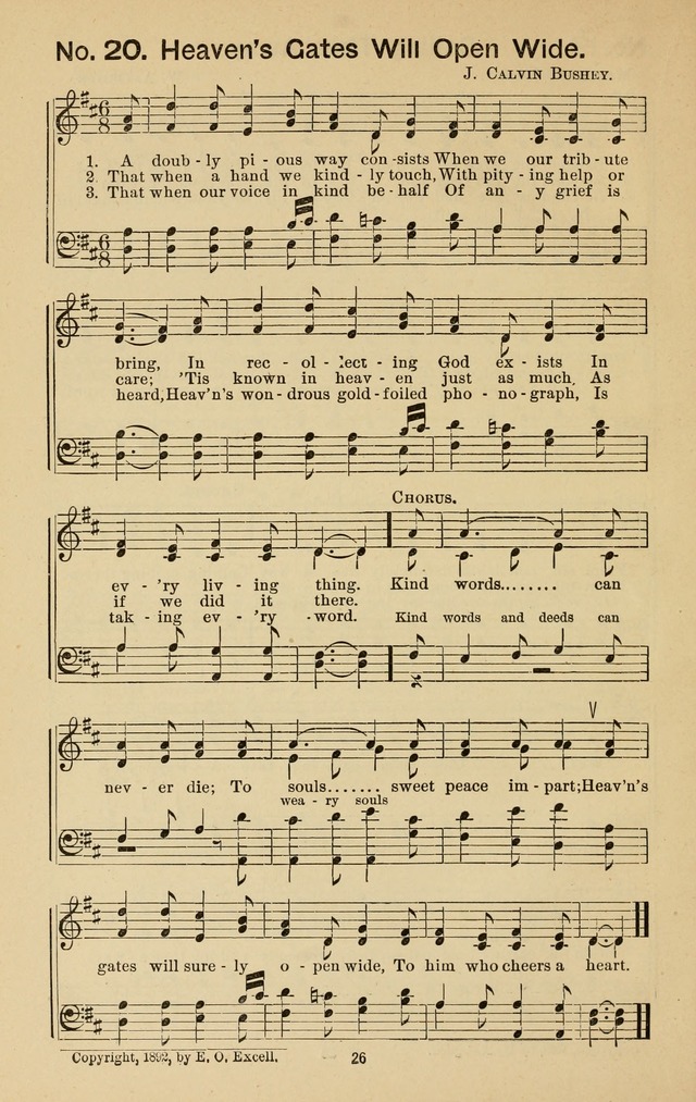 Triumphant Songs No.3 page 26