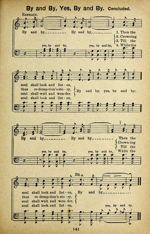 Triumphant Songs Nos. 3 and 4 Combined page 141