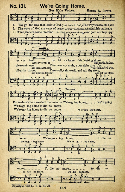 Triumphant Songs Nos. 3 and 4 Combined page 144