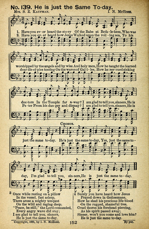 Triumphant Songs Nos. 3 and 4 Combined page 152